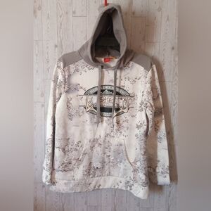 SHE Outdoor Camoflauge Gray and White Hoodie Women's Size S